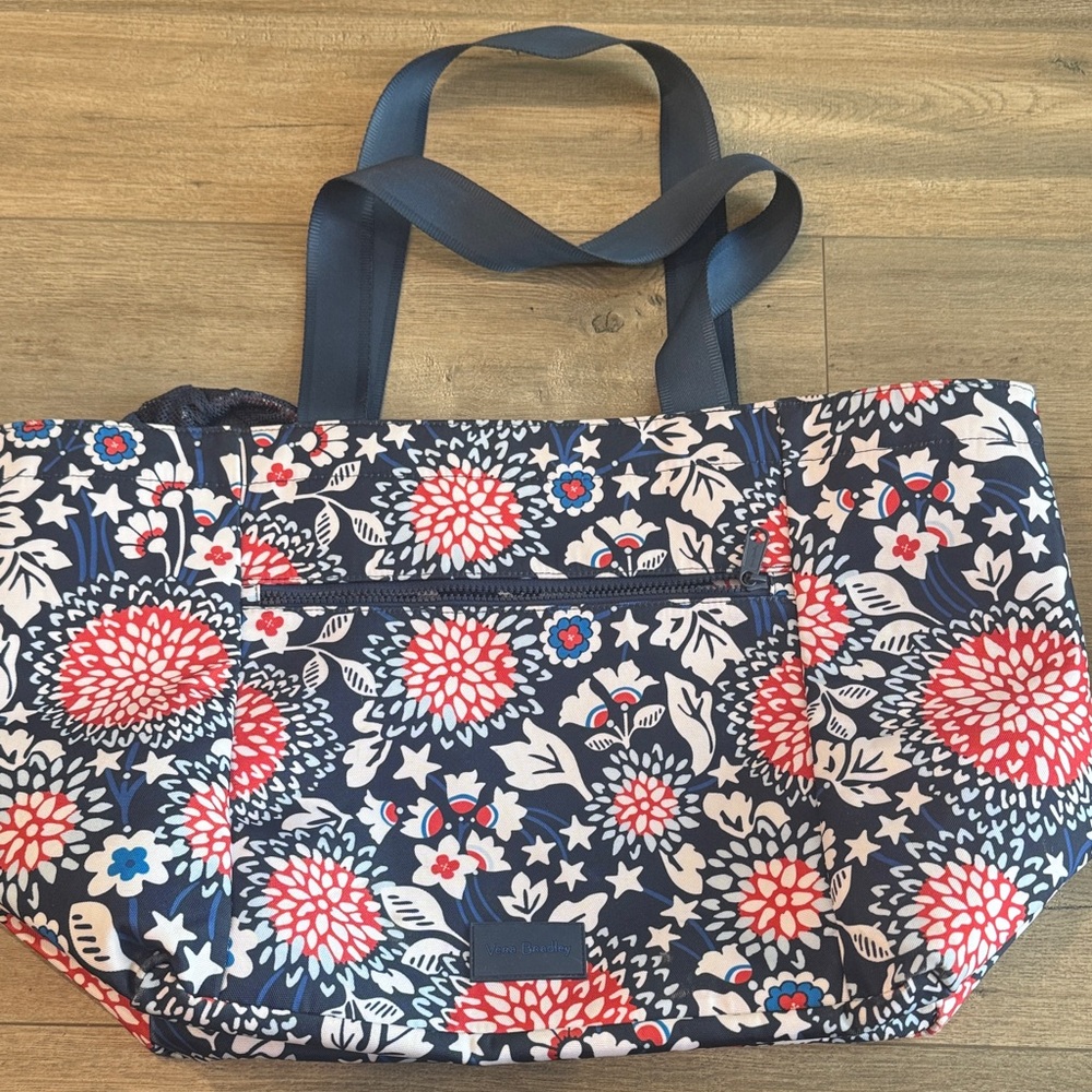 Waterproof Vera Bradley Beach/Pool Tote with Matching Bag